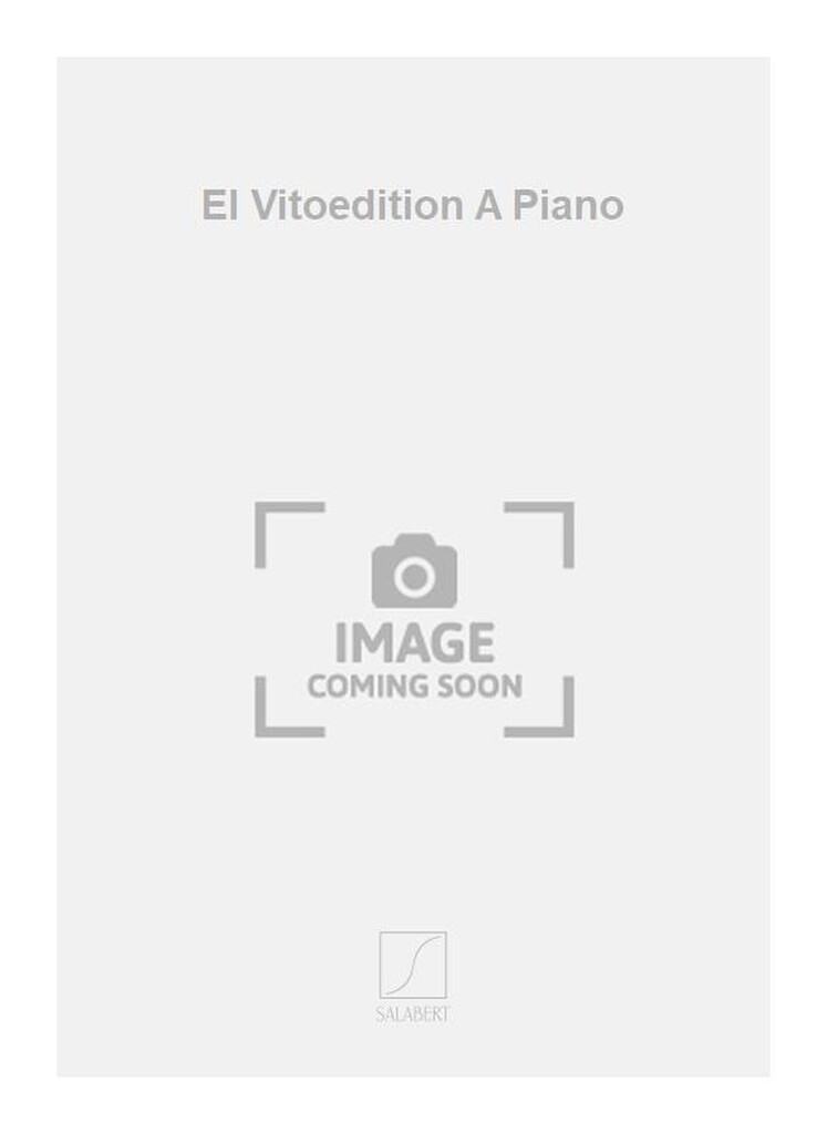 El Vitoedition A Piano